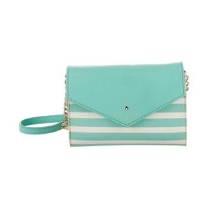 Kate Spade pool geeen envelope crossbody bag